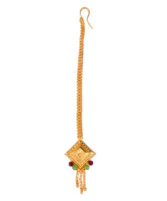 Gold Plated & Gold Toned Temple Necklace Set 4