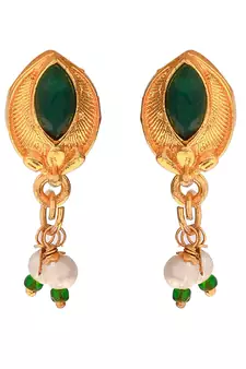 Gold Plated Artificial Necklace Necklace Set