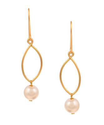 Gold Toned Pearl Western Necklace Set 4