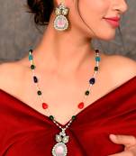 Gold Plated Chain Necklace Set