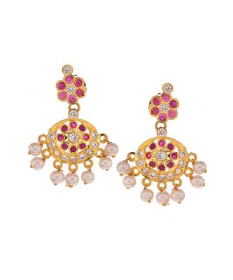 Gold Plated Pendant Necklace Set 4