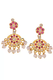 Gold Plated Pendant Necklace Set