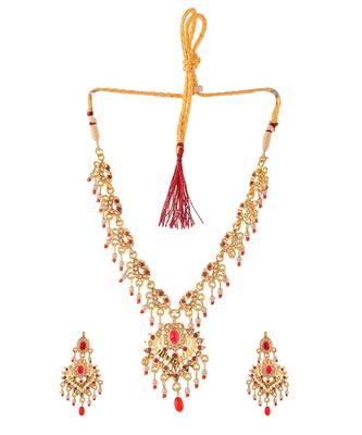 Gold Plated Ethnic Necklace Set 2
