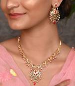 Gold Plated Ethnic Necklace Set