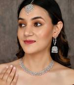 Ethnic American Diamond Necklace Set