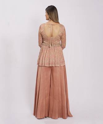 Bronze Viscose Palazzo Set 2