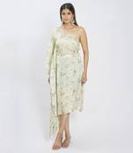 Olive Green Viscose Kaftan