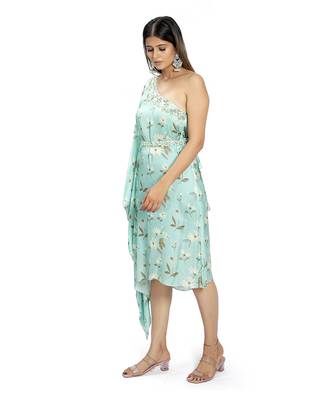 Sky Blue Viscose Kaftan 3