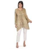 Olive Green Viscose Tunic