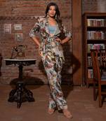 Grey Viscose Co-Ord Set