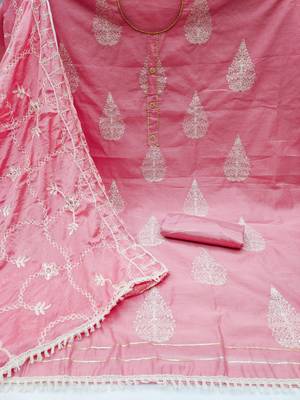 Crimson Embroidered Chanderi Salwar 2