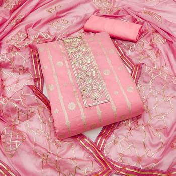 Pink gota banarasi salwar 1