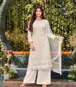 Off White Salwar-Kameez