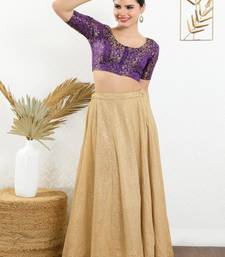 Jacquard Padded Front Open Elbow Sleeves Blouse