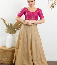 Jacquard Padded Front Open Elbow Sleeves Blouse