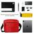Unisex Messenger Sling Bag for Men and Women, Red