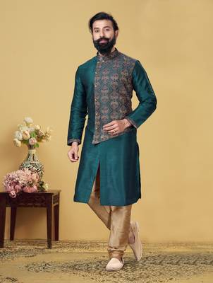designer function wear heavy kurta pajama 1