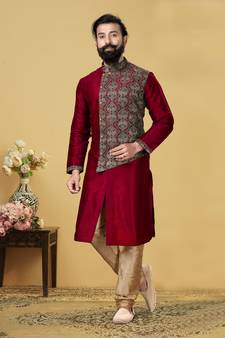 Designer Function Wear Heavy Kurta Pajama