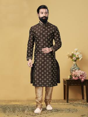 Designer Function Wear Heavy Kurta Pajama 1