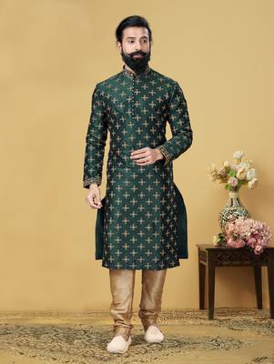 Designer Function Wear Heavy Kurta Pajama 1