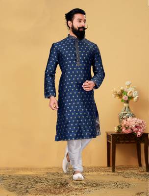 Designer Function Wear Heavy Kurta Pajama 1