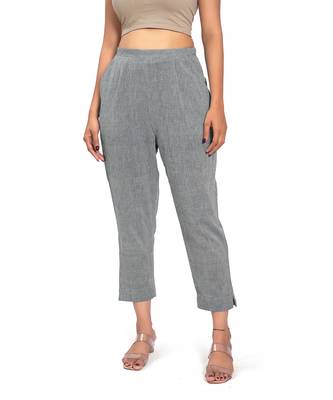 Sky Blue Cotton Trouser 1
