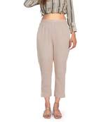 Peach Cotton Pant