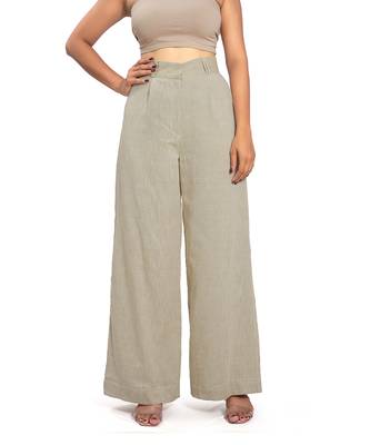 Olive Green Cotton Pant 2