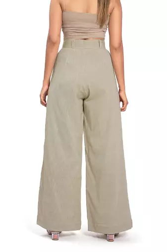 Olive Green Cotton Pant