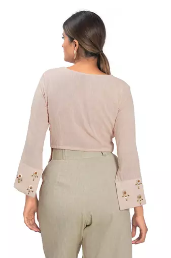 Peach Cotton Top