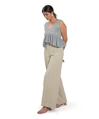 Sky Blue Cotton Top 1