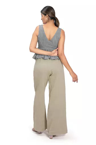 Sky Blue Cotton Top