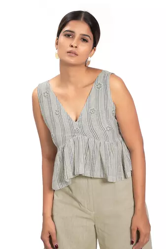 White Cotton Top