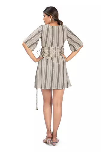 White Cotton Dress