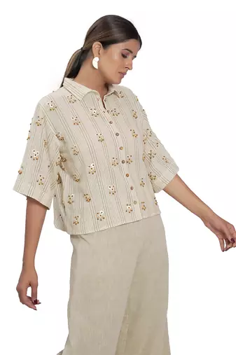White Cotton Shirt