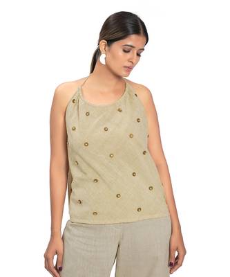 Yellow Cotton Top 2
