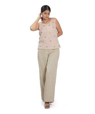 Peach Cotton Top 1