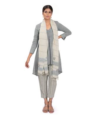 Sky Blue Cotton Kurta Set 1