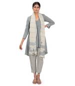 Sky Blue Cotton Kurta Set