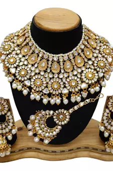 White designer-jewellery