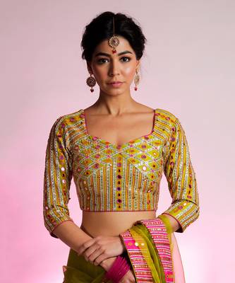 Green Vihari Saree 6