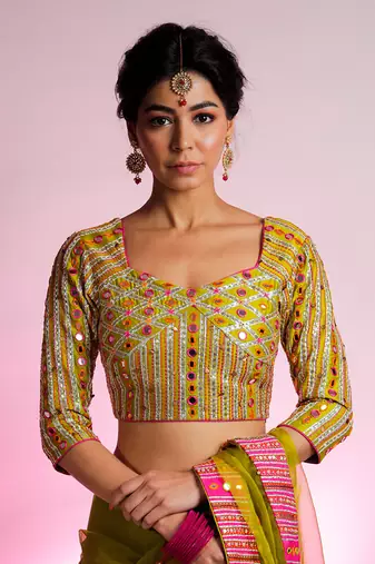 Green Vihari Saree