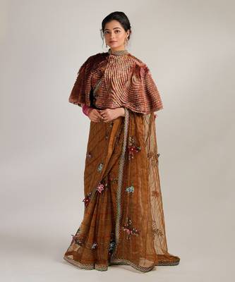 Mustard Prakriti Saree 2