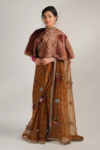Mustard Prakriti Saree