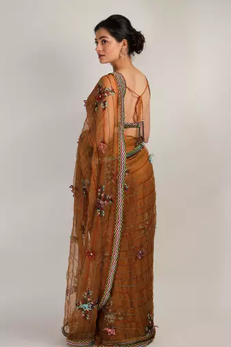 Mustard Prakriti Saree