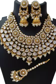 White designer-jewellery