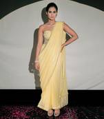 Yellow Saree Gown