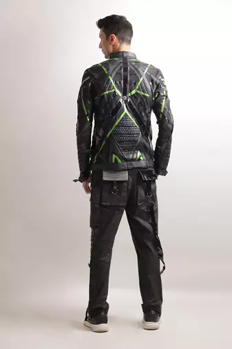 Black Boom Slang Jacket