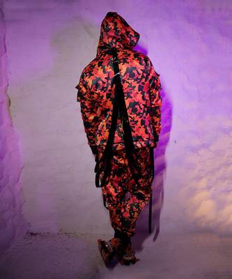Orange King Camo Jacket 2