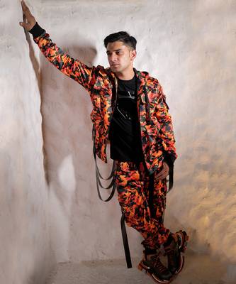 Orange King Camo Jacket 3
